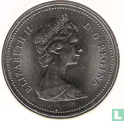 Canada 50 cents 1982 (grosses perles) - Image 2
