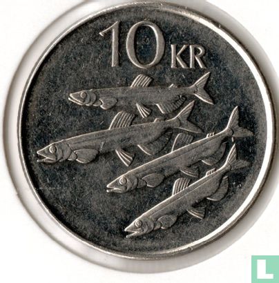 Islande 10 krónur 2004 - Image 2