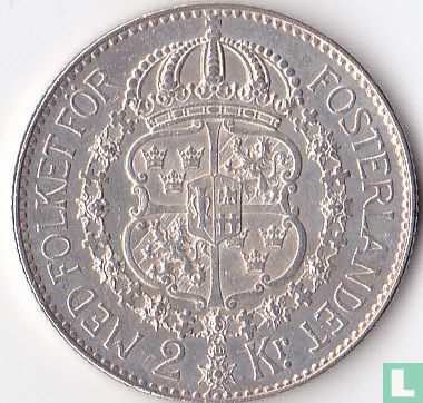 Suède 2 couronnes 1930 - Image 2