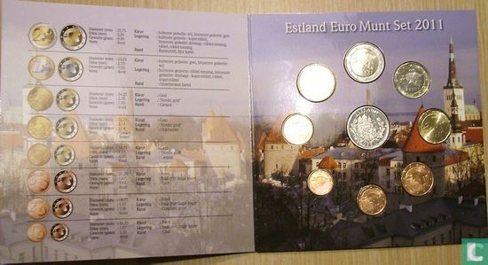 Estland jaarset 2011 (Amsterdams Muntkantoor) - Afbeelding 3