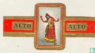 Dame uit Mysore - Afbeelding 1