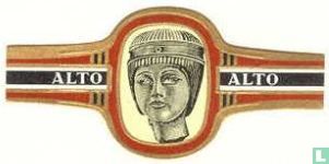 [Koningshoofd Egypte, 1350 jaar voor J.C.] - Afbeelding 1