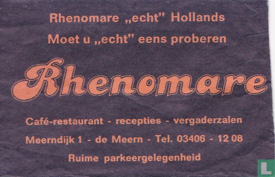Rhenomare Café Restaurant - Bild 1