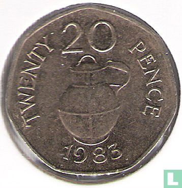 Guernesey 20 pence 1983 - Image 1