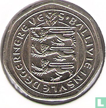 Guernsey 20 pence 1983 - Image 2