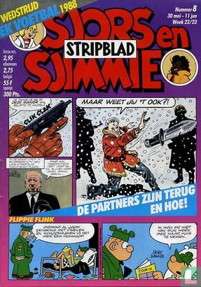 Sjors en Sjimmie Stripblad 8 - Afbeelding 1