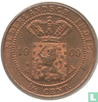 Dutch East Indies ½ cent 1909 - Image 1