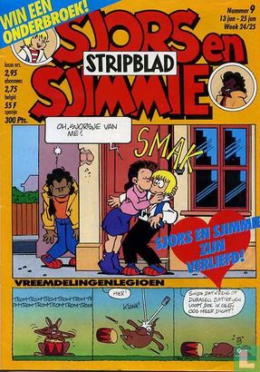 Sjors en Sjimmie Stripblad  9 - Afbeelding 1