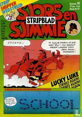 Sjors en Sjimmie Stripblad 10 - Image 1