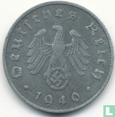 Empire allemand 10 reichspfennig 1940 (G) - Image 1