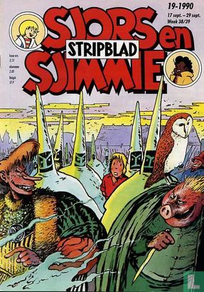 Sjors en Sjimmie stripblad  19 - Image 1