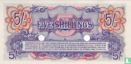BAF 5 Shillings - Afbeelding 2