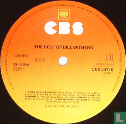 The Best of Bill Withers - Afbeelding 3