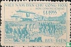 Installation der Regierung in Hanoi