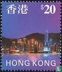Skyline van Hong Kong 