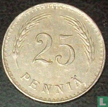 Finlande 25 penniä 1927 - Image 2