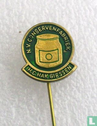 N.V. Conservenfabriek H.C. Hak Giessen [groen]