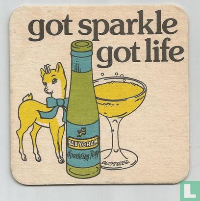 Got sparkle got life There's one drink - Afbeelding 1