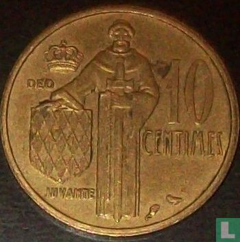 Monaco 10 centimes 1962 - Image 2