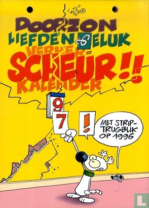 Doorzon Liefdengeluk Verher-scheur!! kalender 97 - Met striptrugblik op 1996 - Image 1