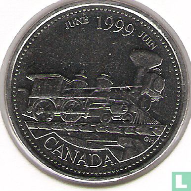 Canada 25 cents 1999 "June" - Afbeelding 1