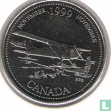 Canada 25 cents 1999 "November" - Afbeelding 1