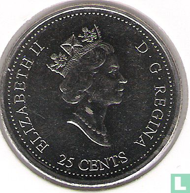Canada 25 cents 1999 "November" - Afbeelding 2