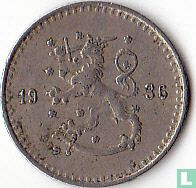 Finland 25 penniä 1936 - Afbeelding 1