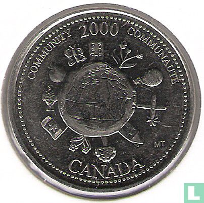 Kanada 25 Cent 2000 "Community" - Bild 1