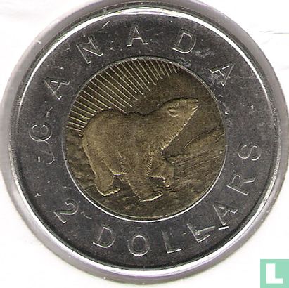 Kanada 2 Dollar 2006 (Datum oben) "10th anniversary Creation of the $2 coin" - Bild 2