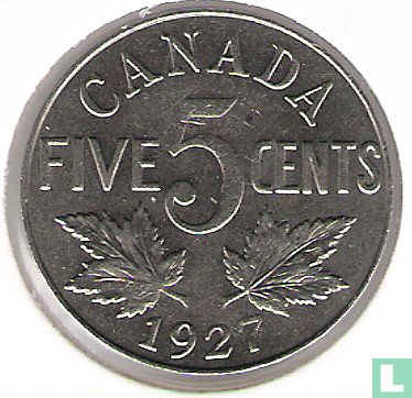 Canada 5 cents 1927 - Image 1