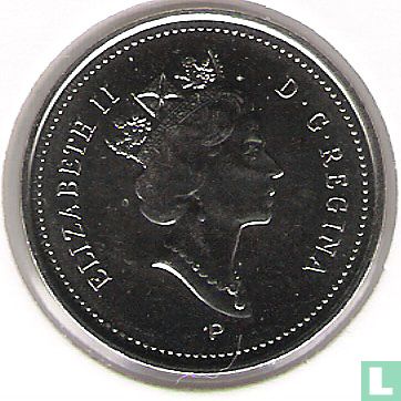 Canada 5 cents 2001 (acier recouvert de nickel) - Image 2