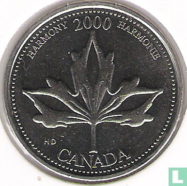 Canada 25 cents 2000 "Harmony" - Image 1