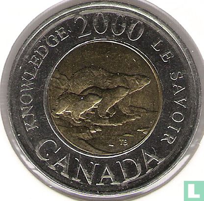 Canada 2 dollars 2000 "Knowledge" - Afbeelding 1