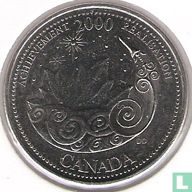 Canada 25 cents 2000 "Achievement" - Afbeelding 1