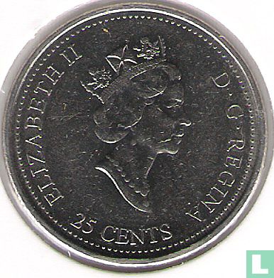 Canada 25 cents 2000 "Achievement" - Image 2