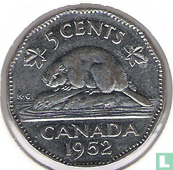 Canada 5 cents 1952 - Afbeelding 1