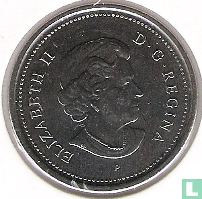 Canada 25 cents 2004 "400th anniversary of the first French settlement in Acadia" - Image 2