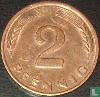 Allemagne 2 pfennig 1990 (D) - Image 2