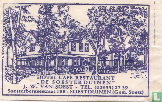 Hotel Café Restaurant "De Soesterduinen"  - Image 1