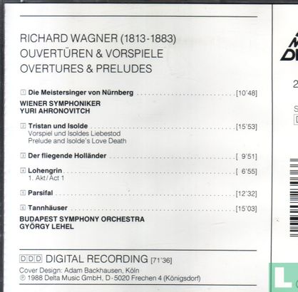 Richard Wagner Ouverturen & Vorspiele - Afbeelding 2