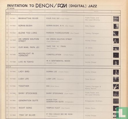 Invitation to Denon/PCM (Digital) Jazz  - Image 2