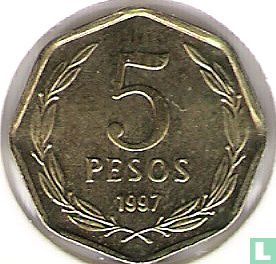 Chile 5 pesos 1997 - Image 1