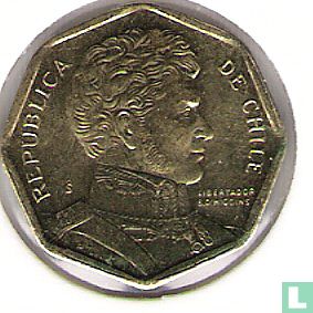 Chili 5 pesos 1997 - Image 2