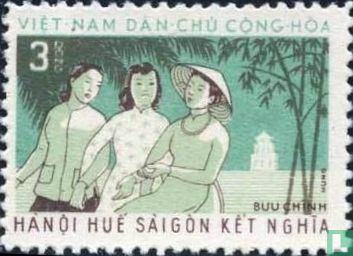 Hanoi, Hué en Saigon 