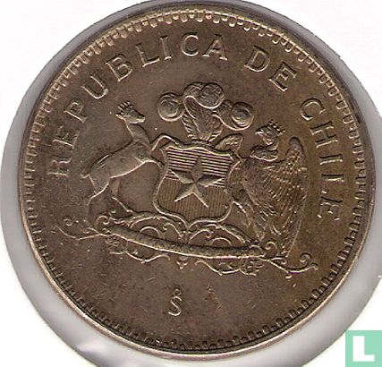 Chili 100 pesos 1999 - Image 2