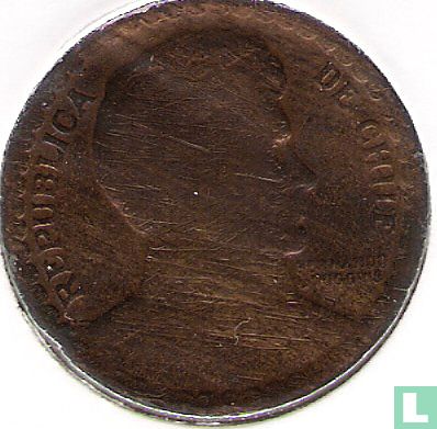 Chili 1 peso 1943 - Afbeelding 2