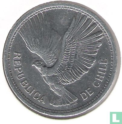 Chili 10 pesos 1958 - Afbeelding 2