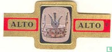 Zilveren kroon. Nubië ± 300 v. Chr. - Afbeelding 1