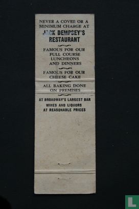 Jack Dempsey's Broadway restaurant - Afbeelding 2